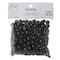 12 Pack: Jet Black Pearl Plastic Bead Mix by Bead Landing™